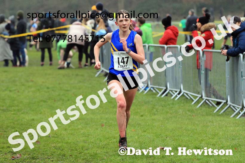 Senior Womens 2023 Northern Cross Country Champs., Witton Park, Blackburn. Photo: David T. Hewitson/Sports for All Pics